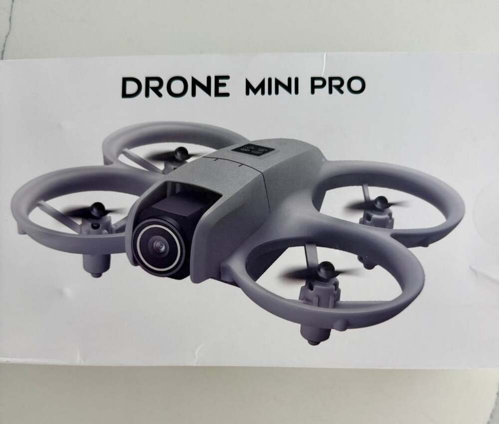 Drone Mini Pro Quadcopter with Camera and Remote Grey